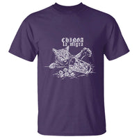 Chinga La Migra Protest Cat T Shirt Spanish Resistance Against Ice