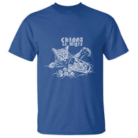 Chinga La Migra Protest Cat T Shirt Spanish Resistance Against Ice