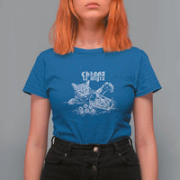 Chinga La Migra Protest Cat T Shirt For Women Spanish Resistance Against Ice