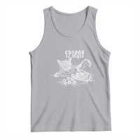 Chinga La Migra Protest Cat Tank Top Spanish Resistance Against Ice