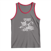 Chinga La Migra Protest Cat Tank Top Spanish Resistance Against Ice