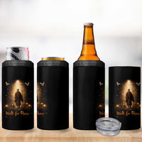 Walk for Peace Lantern Path 4 in 1 Can Cooler Tumbler Monk and Aloka the Dog Spiritual Journey
