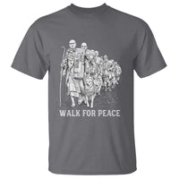 Walk for Peace Walking Monks and Aloka the Dog T Shirt Buddhist Mindfulness Spiritual Religious Faith