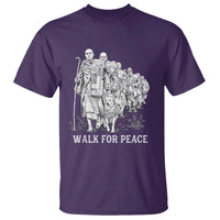 Walk for Peace Walking Monks and Aloka the Dog T Shirt Buddhist Mindfulness Spiritual Religious Faith