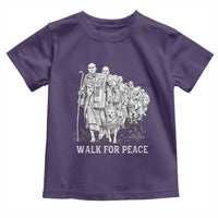 Walk for Peace Walking Monks and Aloka the Dog Toddler T Shirt Buddhist Mindfulness Spiritual Religious Faith