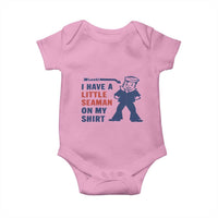 Funny Sailor Pun Baby Onesie I Have Little Seaman on My Shirt Retro Humor
