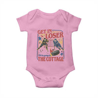 Get In Loser We’re Going To The Cottage Baby Onesie Hockey Romance LGBT Retro Summer Road Trip
