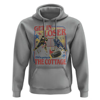Get In Loser We’re Going To The Cottage Hoodie Hockey Romance LGBT Retro Summer Road Trip