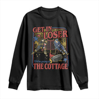 Get In Loser We’re Going To The Cottage Long Sleeve Shirt Hockey Romance LGBT Retro Summer Road Trip