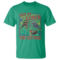 Get In Loser We’re Going To The Cottage T Shirt Hockey Romance LGBT Retro Summer Road Trip