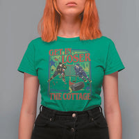 Get In Loser We’re Going To The Cottage T Shirt For Women Hockey Romance LGBT Retro Summer Road Trip