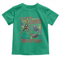 Get In Loser We’re Going To The Cottage Toddler T Shirt Hockey Romance LGBT Retro Summer Road Trip
