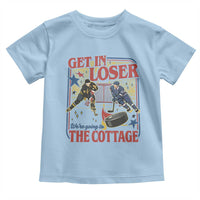 Get In Loser We’re Going To The Cottage Toddler T Shirt Hockey Romance LGBT Retro Summer Road Trip