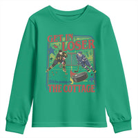 Get In Loser We’re Going To The Cottage Youth Sweatshirt Hockey Romance LGBT Retro Summer Road Trip