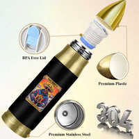 Funny San Benito Patron del Halftime Bullet Tumbler Bowl 2026 Puerto Rican Football Music Fan