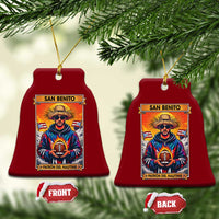Funny San Benito Patron del Halftime Ceramic Ornament Bowl 2026 Puerto Rican Football Music Fan