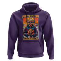 Funny San Benito Patron del Halftime Hoodie Bowl 2026 Puerto Rican Football Music Fan