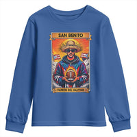 Funny San Benito Patron del Halftime Youth Sweatshirt Bowl 2026 Puerto Rican Football Music Fan