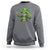 Funny St. Patricks Day Drinking Skeleton Sweatshirt for Beer Lover Alcoholic - Wonder Print Shop