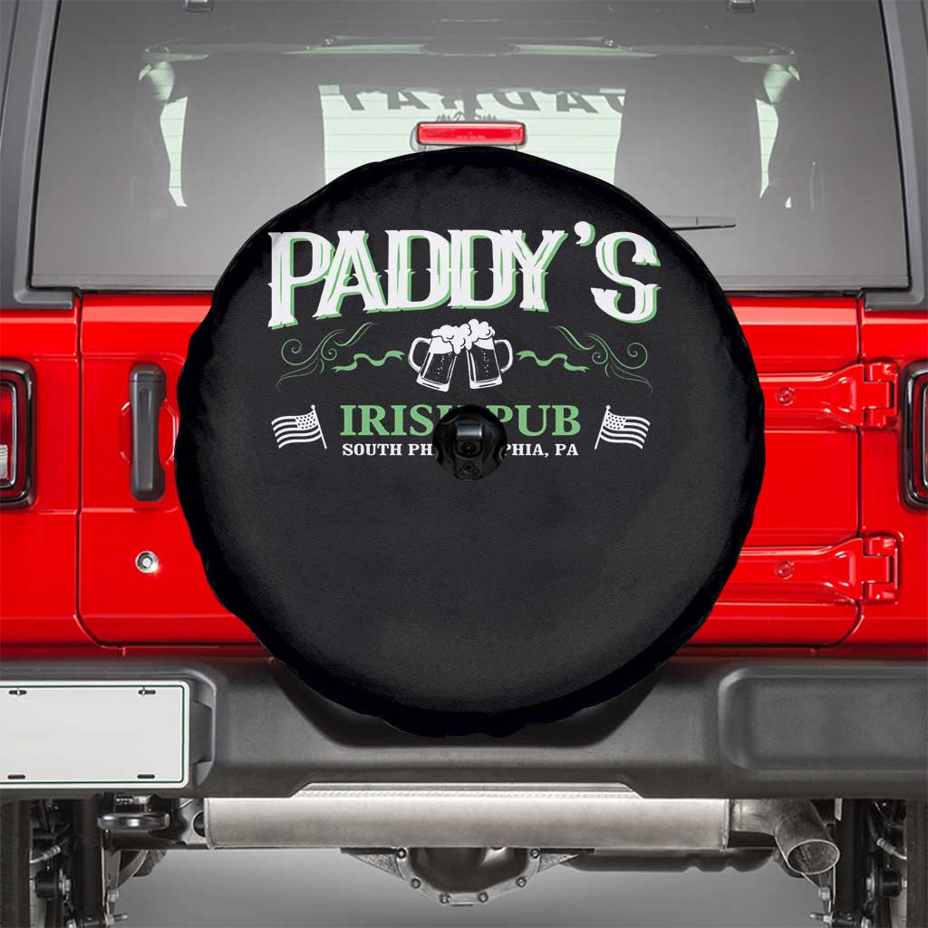 Funny St Patricks Day Drinking Spare Tire Cover Paddy Irish Pub