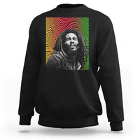 Legend Bob Sweatshirt One Love The Reggae Vintage Graphic - Wonder Print Shop