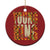 African Kente Christmas Ornament Young King for Boys Men - Wonder Print Shop