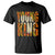 African Kente T Shirt Young King for Boys Men - Wonder Print Shop