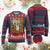 African Kente Ugly Christmas Sweater Young King for Boys Men - Wonder Print Shop