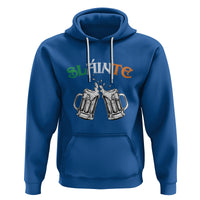 Funny St. Patricks Day Drinking Hoodie Slainte Irish Cheers - Wonder Print Shop