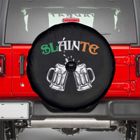 Funny St Patricks Day Drinking Spare Tire Cover Slainte Irish Cheers