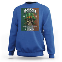 Irish Skull Sweatshirt Irish To The Born - Wonder Print Shop