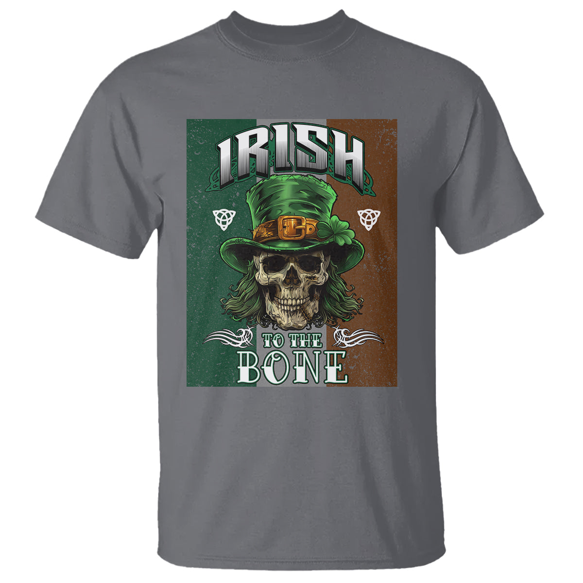 Irish Skull T Shirt Irish To The Born - Wonder Print Shop