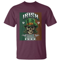 Irish Skull T Shirt Irish To The Born - Wonder Print Shop