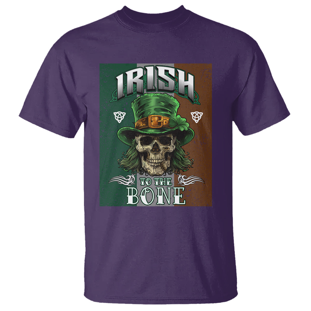 Irish Skull T Shirt Irish To The Born - Wonder Print Shop