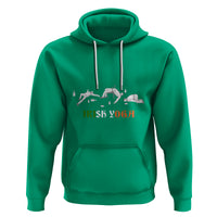 Funny St. Patricks Day Drinking Hoodie Irish Yoga Drunk Poses - Wonder Print Shop