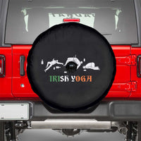 Funny St Patricks Day Drinking Spare Tire Cover Irish Yoga Drunk Poses