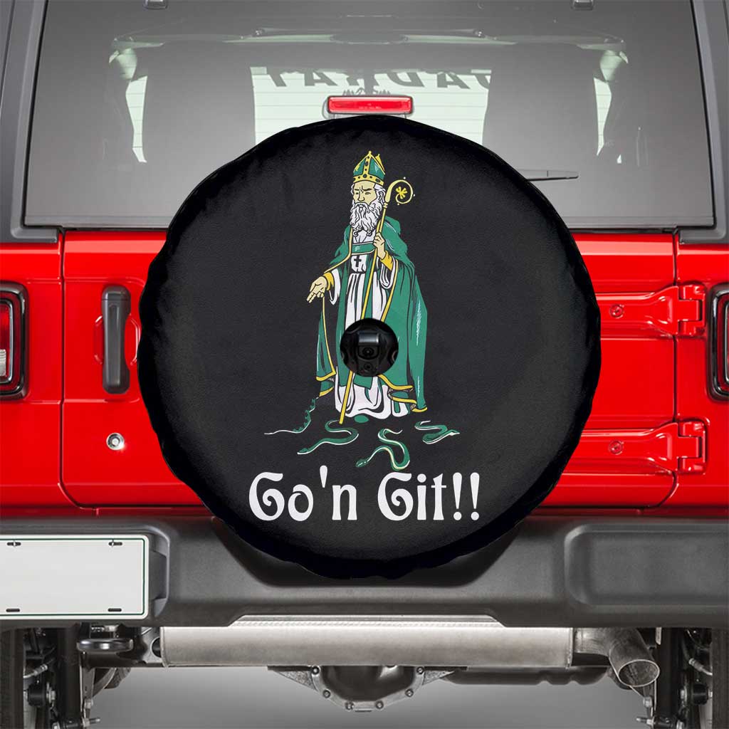 Funny St Patricks Day Spare Tire Cover Go'n Git Snakes