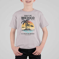 Gulf of Mexico Forever Since 1550 T Shirt For Kid Golfo De Mexico Para Siempre Retro Beach