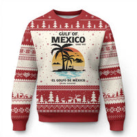 Gulf of Mexico Forever Since 1550 Ugly Christmas Sweater Golfo De Mexico Para Siempre Retro Beach - Wonder Print Shop