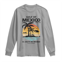 Gulf of Mexico Forever Since 1550 Long Sleeve Shirt Golfo De Mexico Para Siempre Retro Beach