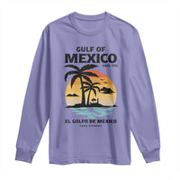 Gulf of Mexico Forever Since 1550 Long Sleeve Shirt Golfo De Mexico Para Siempre Retro Beach