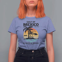 Gulf of Mexico Forever Since 1550 T Shirt For Women Golfo De Mexico Para Siempre Retro Beach