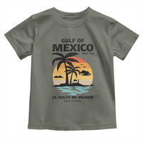 Gulf of Mexico Forever Since 1550 Toddler T Shirt Golfo De Mexico Para Siempre Retro Beach