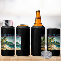 Gulf of Mexico Forever 4 in 1 Can Cooler Tumbler Retro Beach