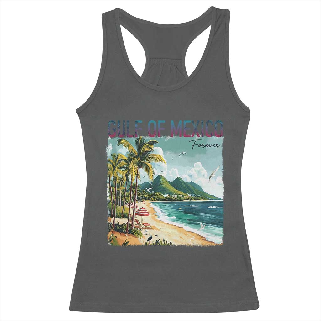 Gulf of Mexico Forever Racerback Tank Top Retro Beach