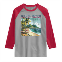 Gulf of Mexico Forever Raglan Shirt Retro Beach