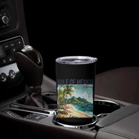 Gulf of Mexico Forever Tumbler Cup Retro Beach