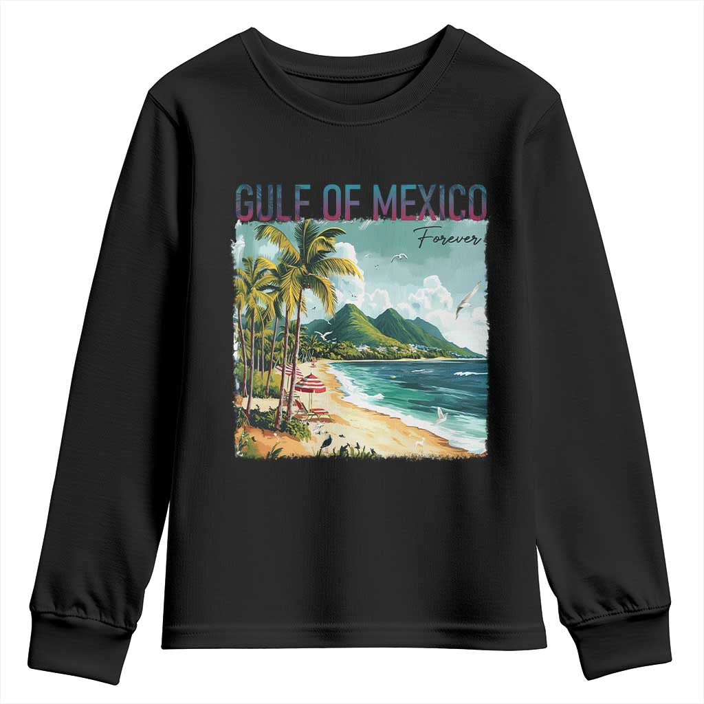 Gulf of Mexico Forever Youth Sweatshirt Retro Beach