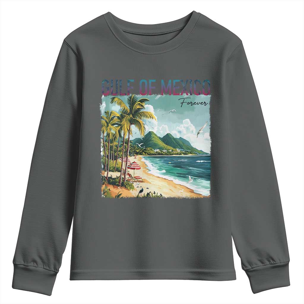 Gulf of Mexico Forever Youth Sweatshirt Retro Beach