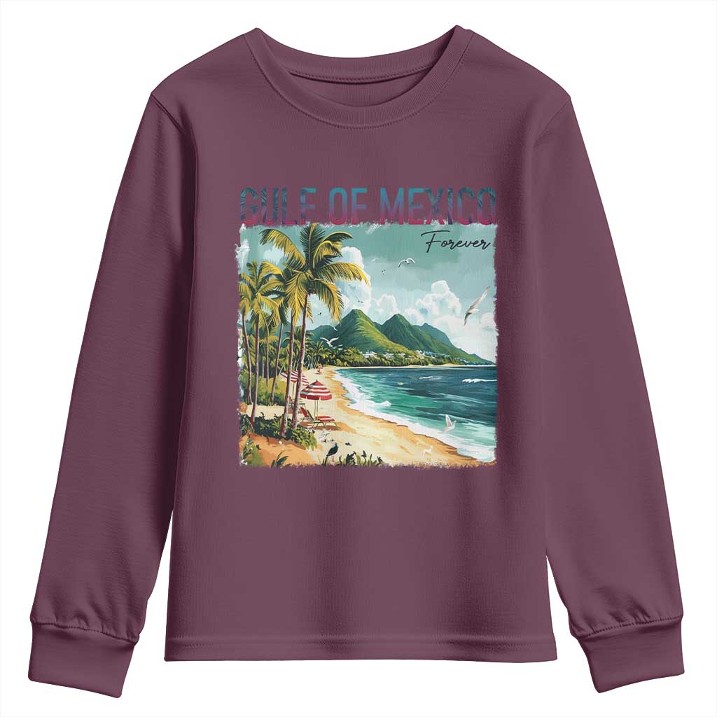 Gulf of Mexico Forever Youth Sweatshirt Retro Beach